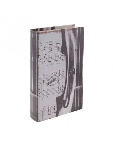 Libro Caja Fuerte Música - Huchas Originales . Libros Caja Fuerte